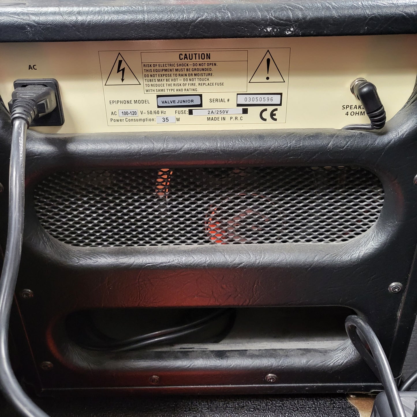 Epiphone Valve Junior Guitar Amplifier Used