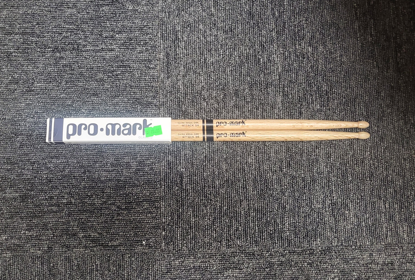 Promark Shira Kashi Oak Attack 5A Wood Tip Drum Sticks