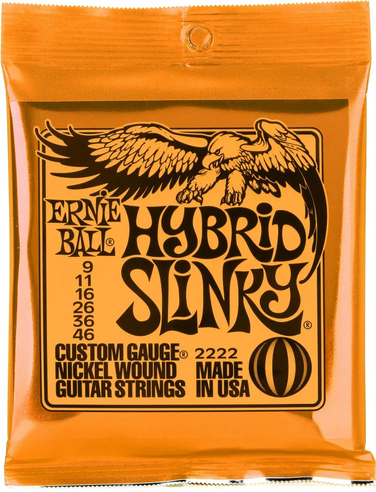 Ernie Ball Hybrid Slinky 9-46 Electric Guitar Strings