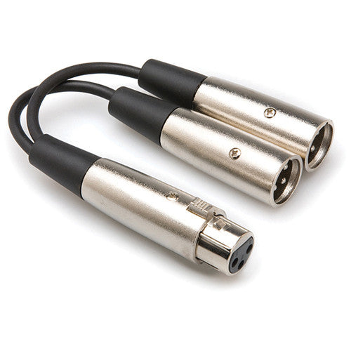 1 XLR Female / 2 XLR Males