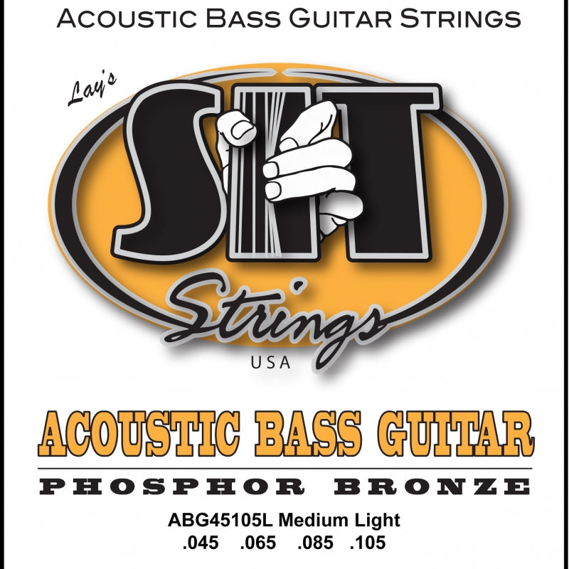 SIT Strings Acoustic Bass 45-105 MEDIUM-LIGHT ACOUSTIC PHOSPHOR BRONZE BASS
