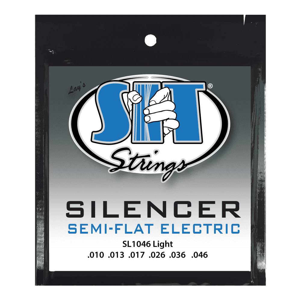 SIT SL1046 Silencer Semi-Flat Light Electric Guitar Strings 10-46
