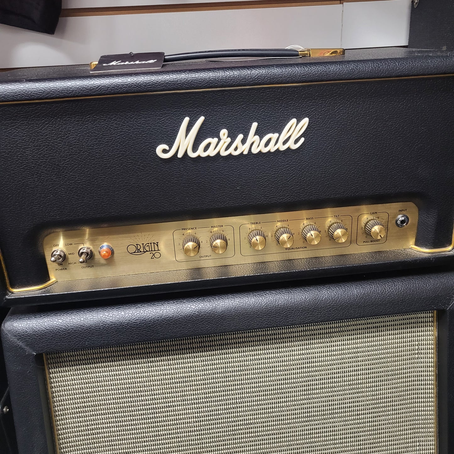 Marshall ORI20H Origin 20-watt Tube Head