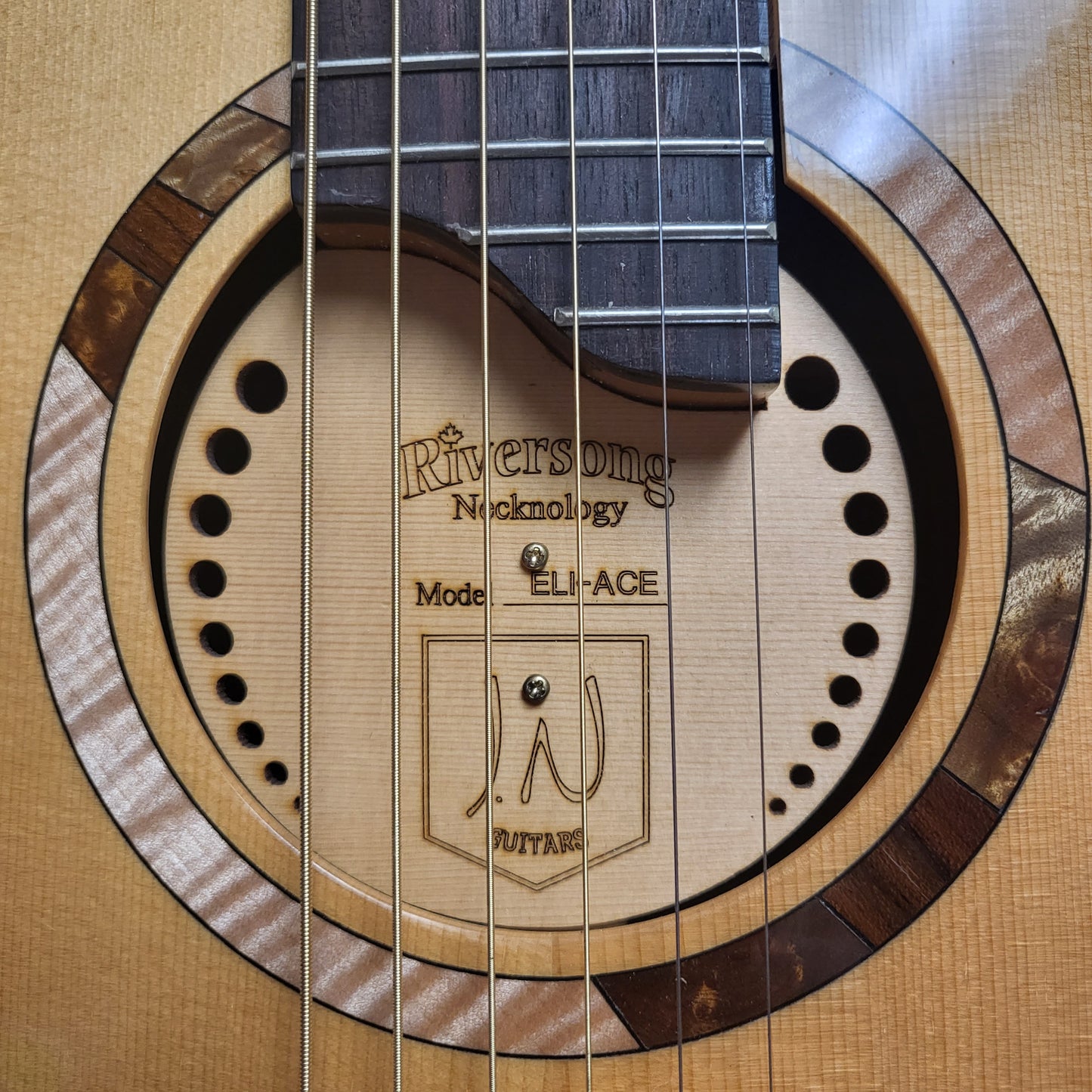 James Neligan ELI-ACE Elijah Series Auditorium Cutaway Acoustic-Electric Guitar - Used