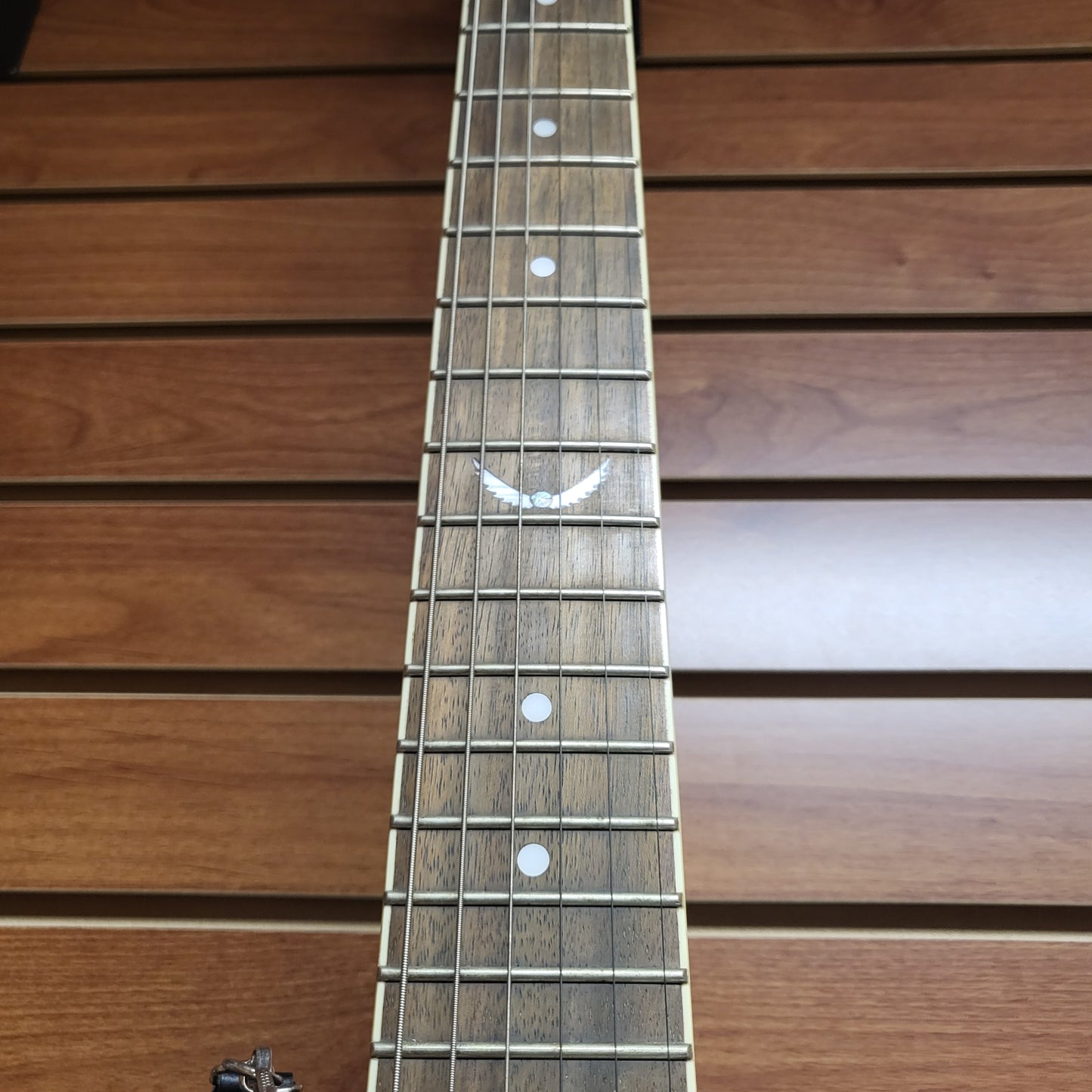 Dean Backwoods Banjitar 6 String Resonator Back Banjo Natural