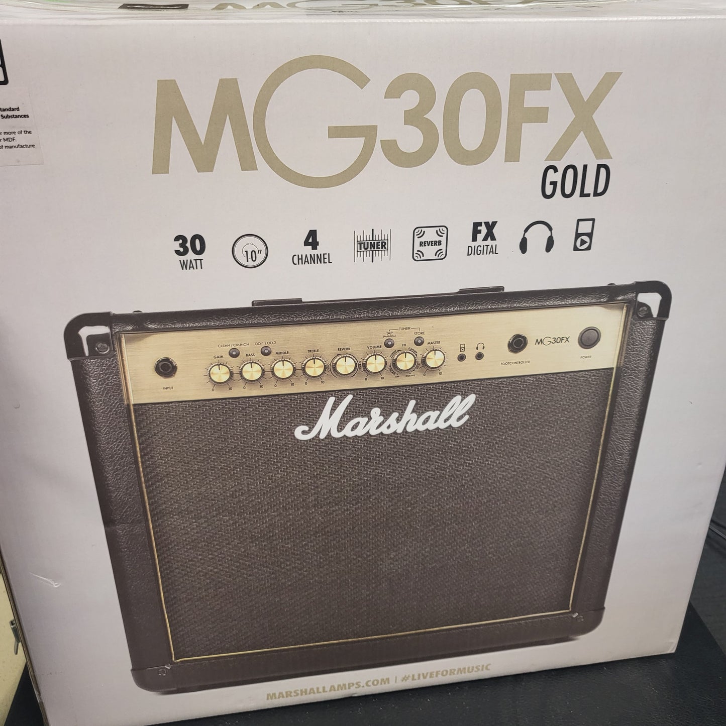 Marshall MG30GFX 30W 1x10 Guitar Combo Amp