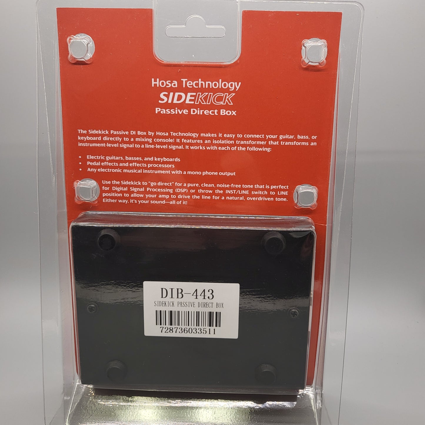 Hosa technology "Sidekick" Passive Direct Box