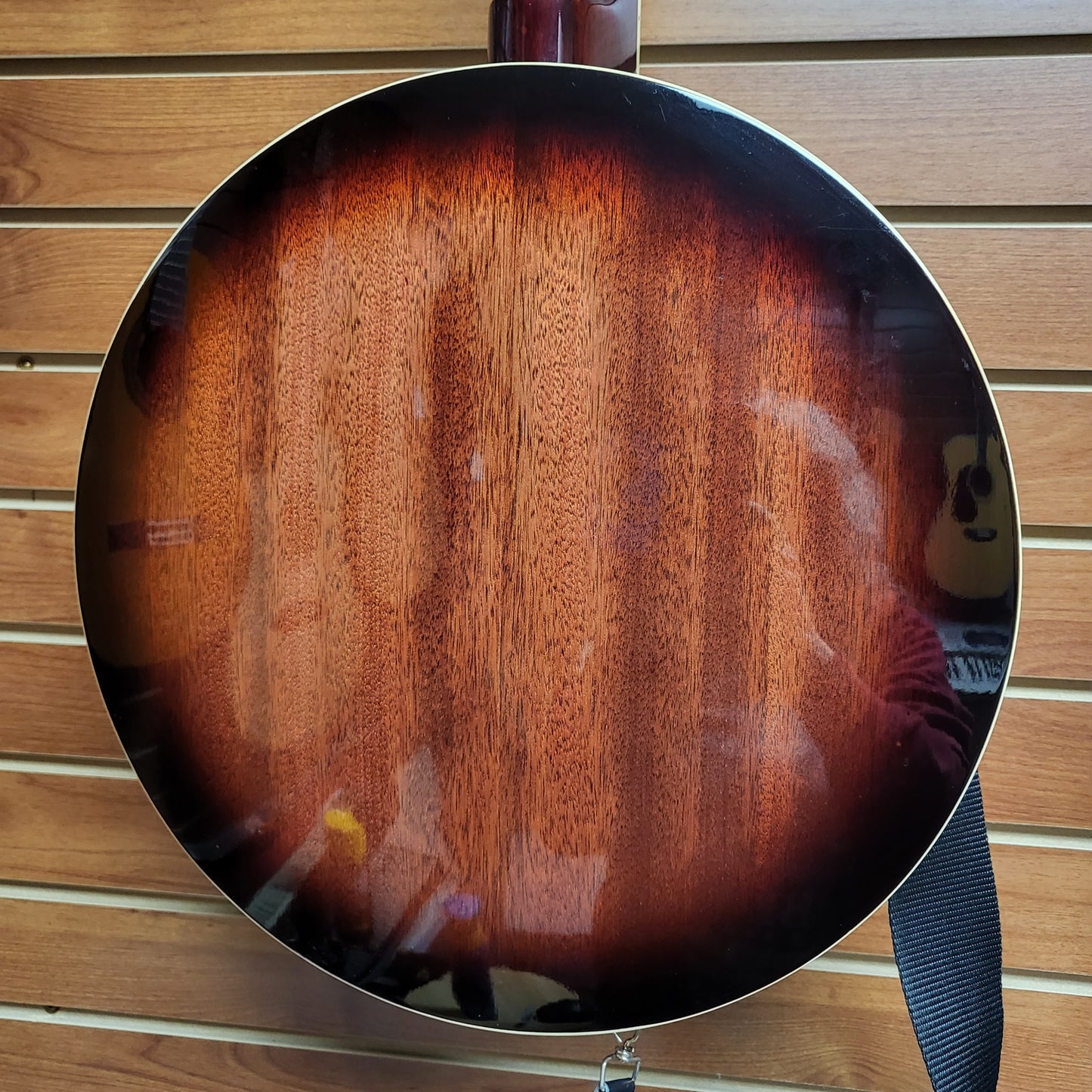 Dean Backwoods Banjitar 6 String Resonator Back Banjo Natural