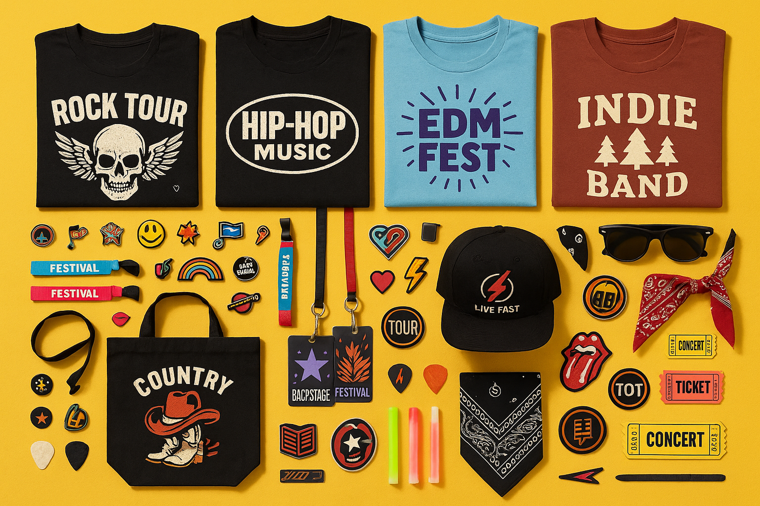 25-Band Merchandise