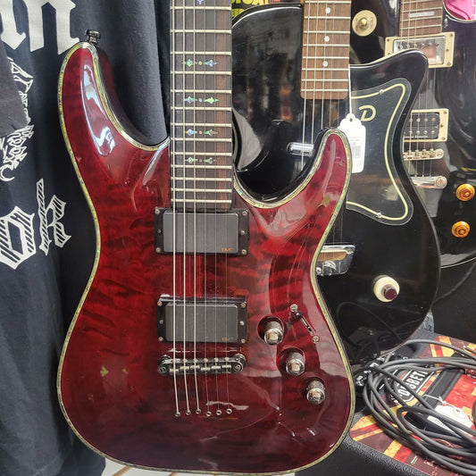 Schecter Damien Elite w/ Duncan Blackouts