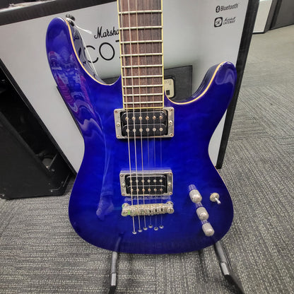 IBANEZ SZ520QM QUILT MAPLE Lapis Blue Burst Electric Guitar