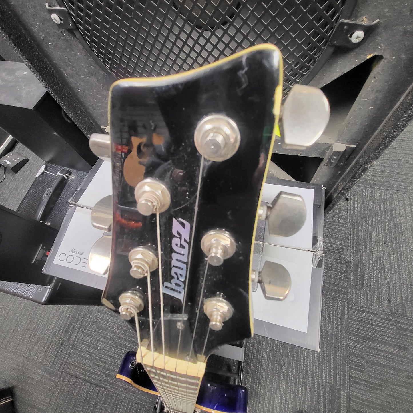 IBANEZ SZ520QM QUILT MAPLE Lapis Blue Burst Electric Guitar