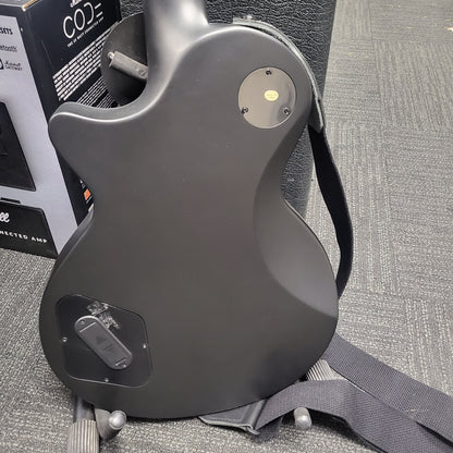 Firefly Single Cut Elite Baritone Electric Guitar Satin Black X1106