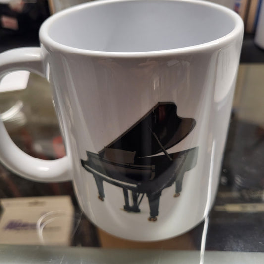 Coffee Cup with Piano