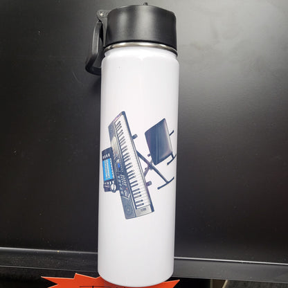 Water Bottle with Keyboard