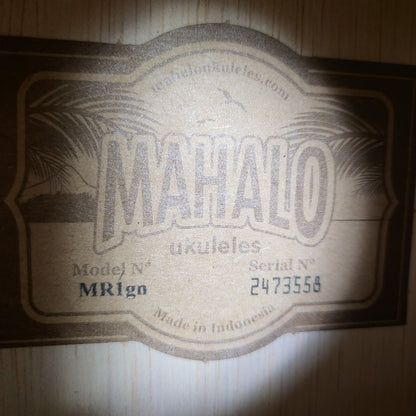 Mahalo Soprano Ukulele Green