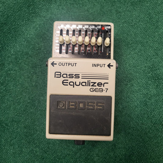 Boss GEB-7 7-band Bass EQ Pedal