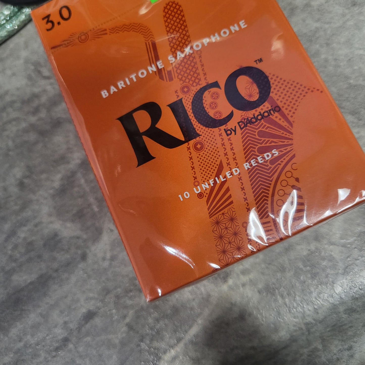 Rico Baritone Saxophone Reeds 3.0 Single
