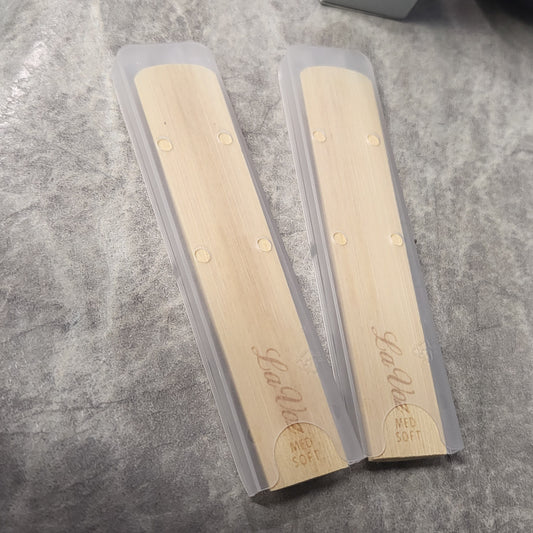 La Voz by Rico Baritone Saxophone Reeds Medium Soft Single