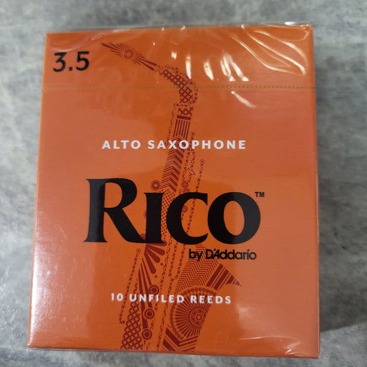 Rico Alto Saxophone Reeds 3.5 10-pack