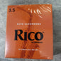 Rico Alto Saxophone Reeds 3.5 10-pack