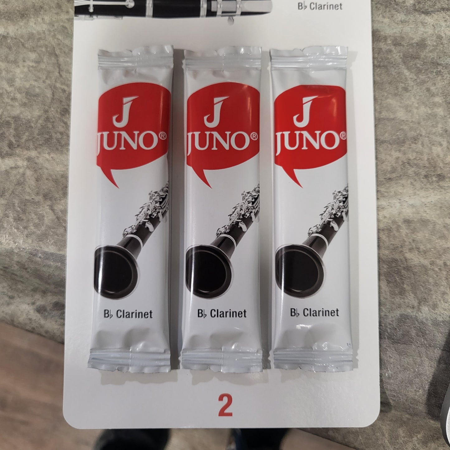Vandoren Juno Bb Clarinet Reeds 2 3 Pack