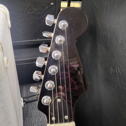 Custom Black and Purple Electric Guitar - Used