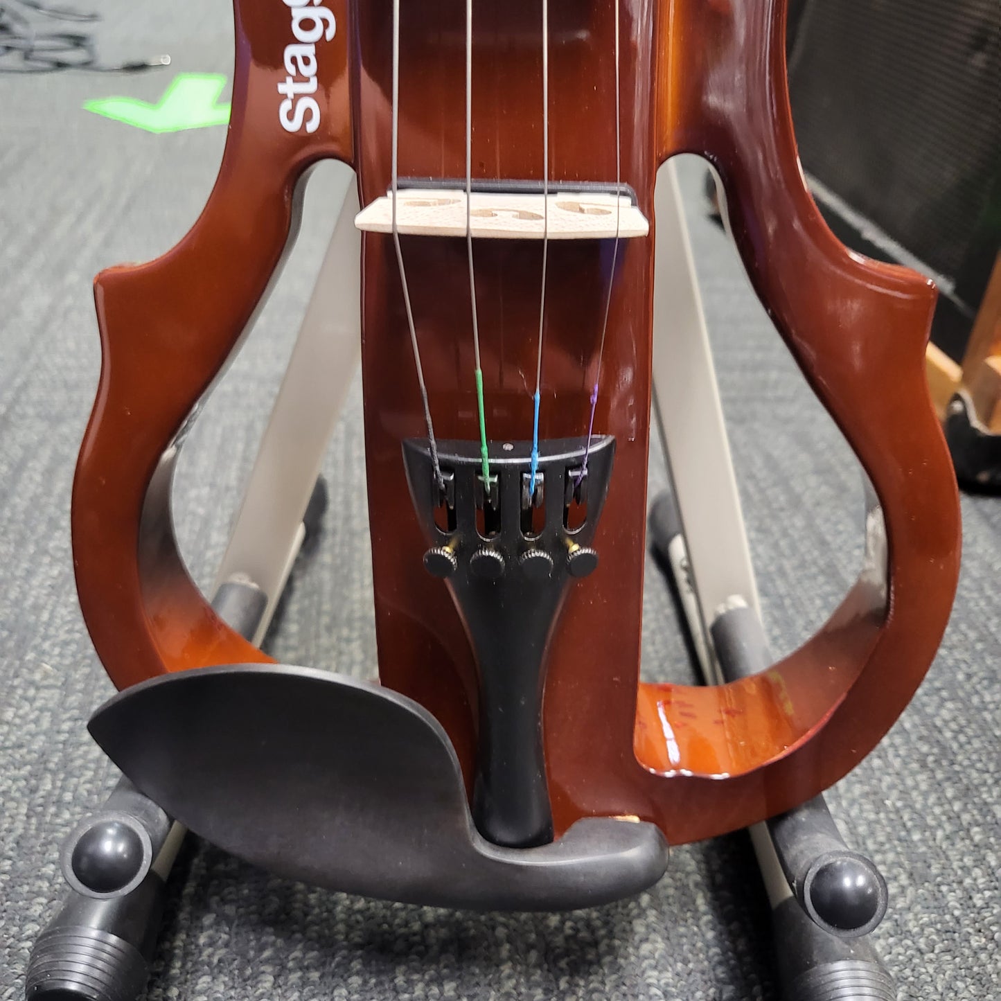 Stagg EVN X 4/4 Series Electric Violin Outfit w/ headphones VBR