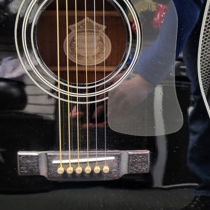 Black Washburn Acoustic Guitar