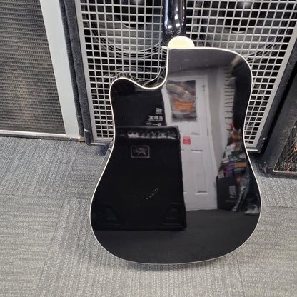 Black Washburn Acoustic Guitar