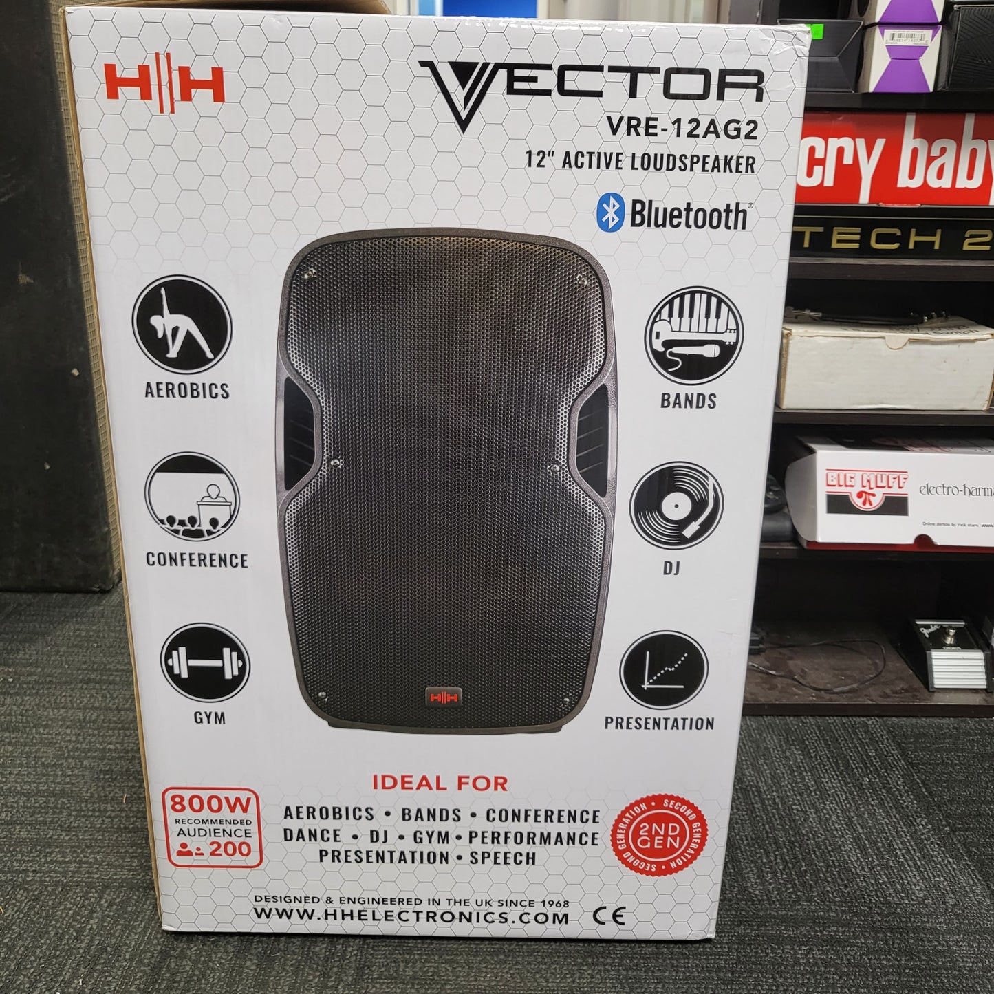 Vector VRE-12AG2 12" Active Loudspeaker