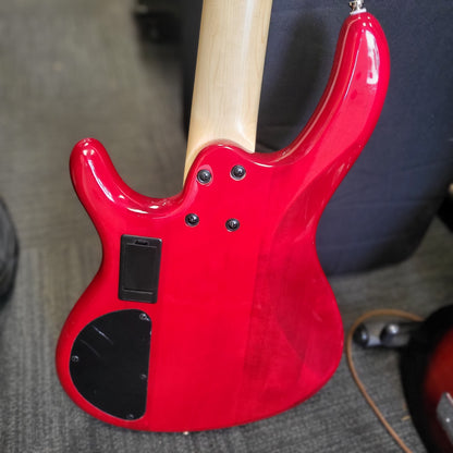 Cort Action v Plus 5-String Bass Candy Red New