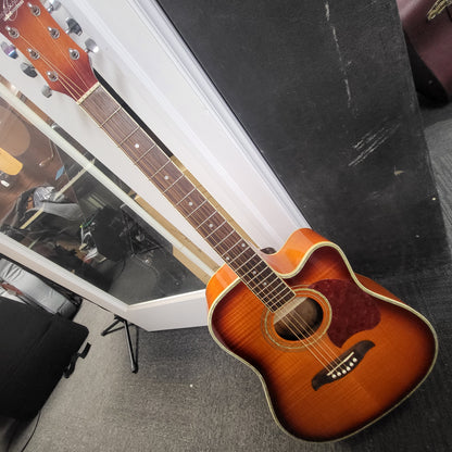 Oscar Schmidt by Washburn Acoustic Guitar OG22CEFYS