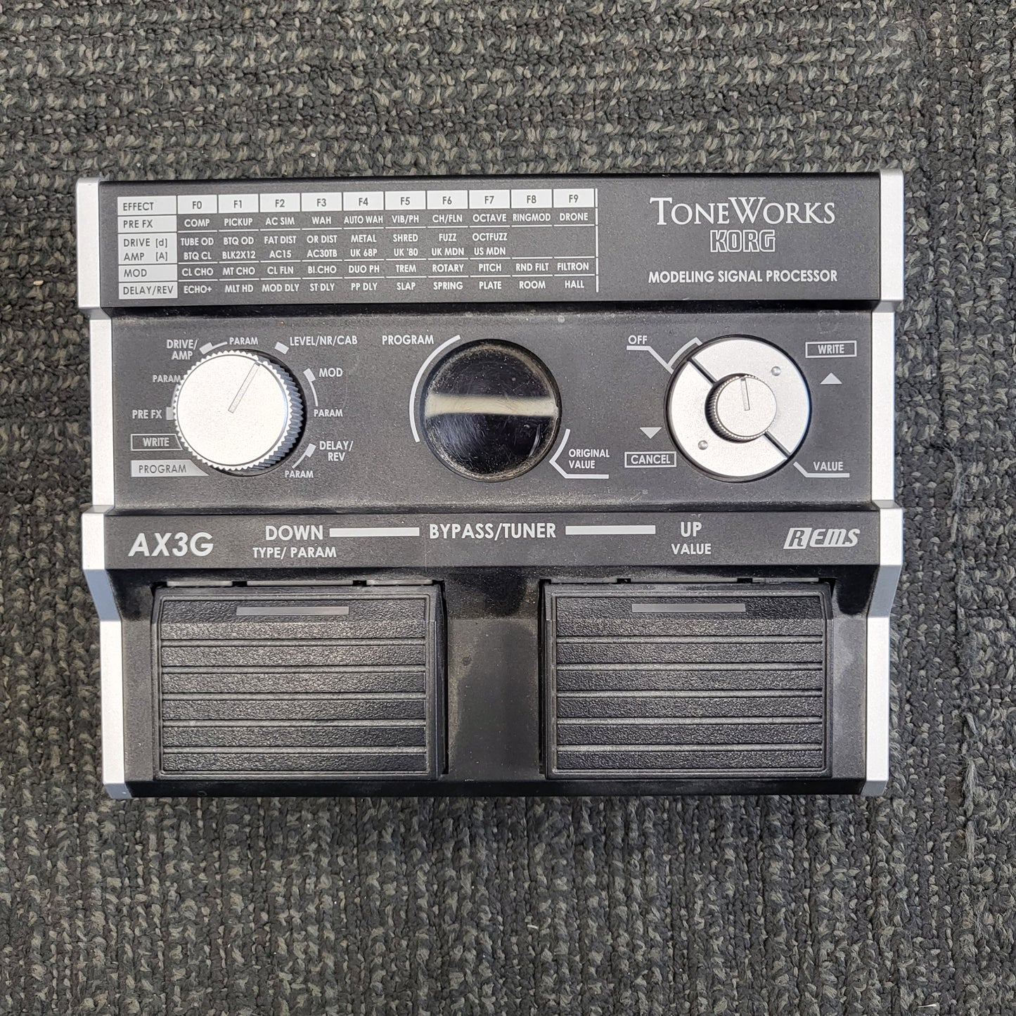 Korg Tone Works AX3G Modeling Signal Processor