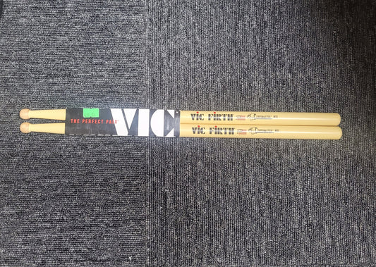 Vic Firth Corpsmaster MS5 Wood Tip Yellow Drum Sticks