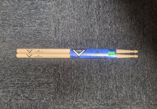Vater American Hickory Drumsticks - 5B - Wood Tip