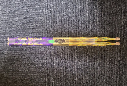 Macrolus Hickory Hot Sticks 2B Wood Tip Drum Sticks