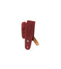 D'ADDARIO SUEDE GUITAR STRAP, BURGUNDY 25SS03-DX