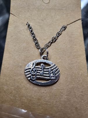 Music Staff Necklace