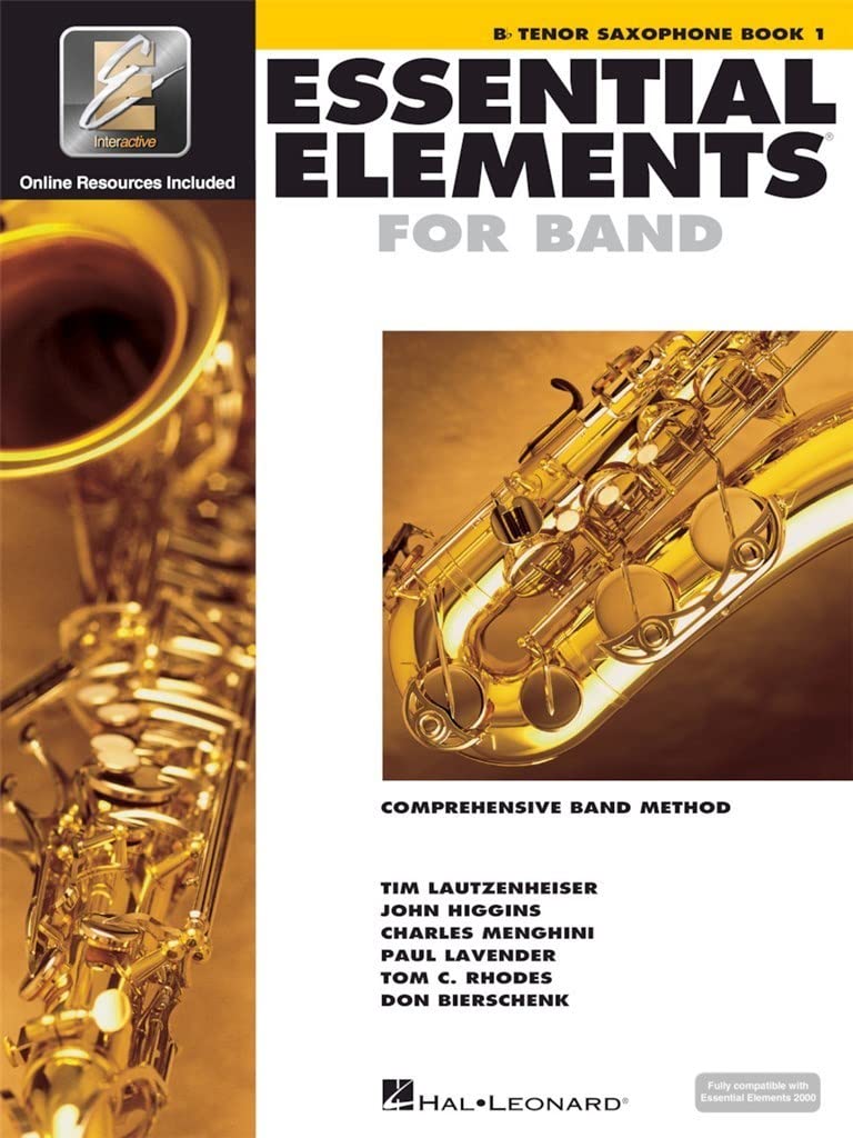 ESSENTIAL ELEMENTS FOR BAND – BB TENOR SAXOPHONE BOOK 1 WITH EEI