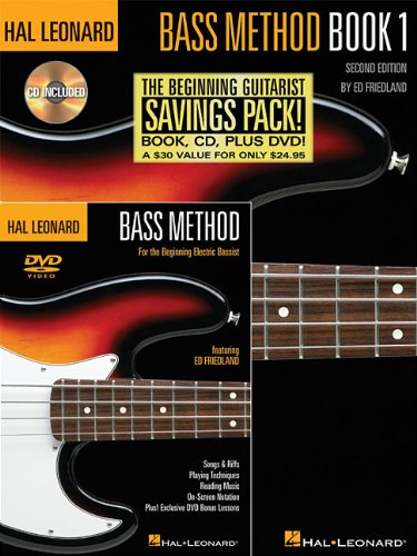 HAL LEONARD BASS METHOD BEGINNER'S PACK The Beginning Bassist Savings Pack!