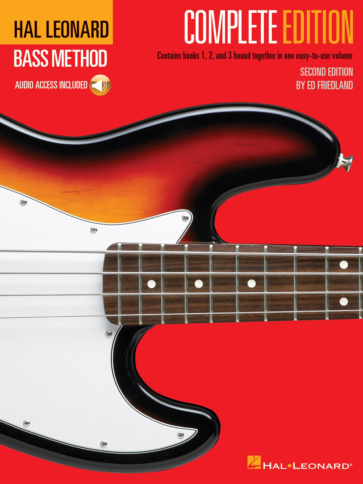 HAL LEONARD BASS METHOD – COMPLETE EDITION Books 1, 2 and 3 Bound Together in One Easy-to-Use Volume!