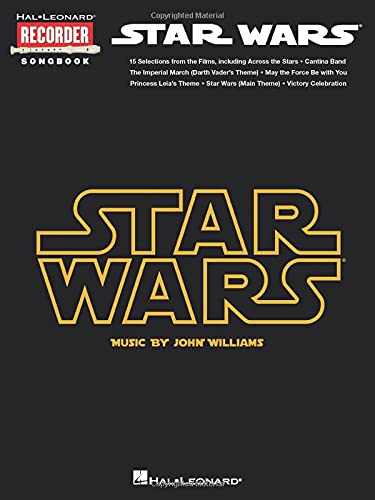 STAR WARS Hal Leonard Recorder Songbook