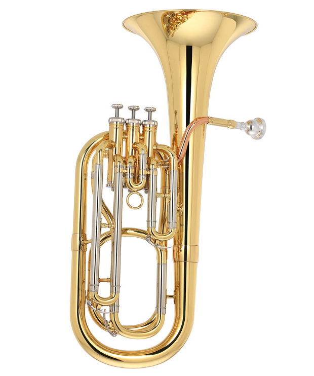 F. E. Olds Baritone Horn - 3 Valve