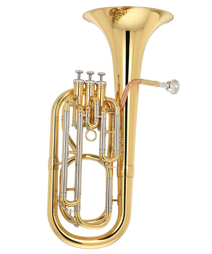 F. E. Olds Baritone Horn - 3 Valve