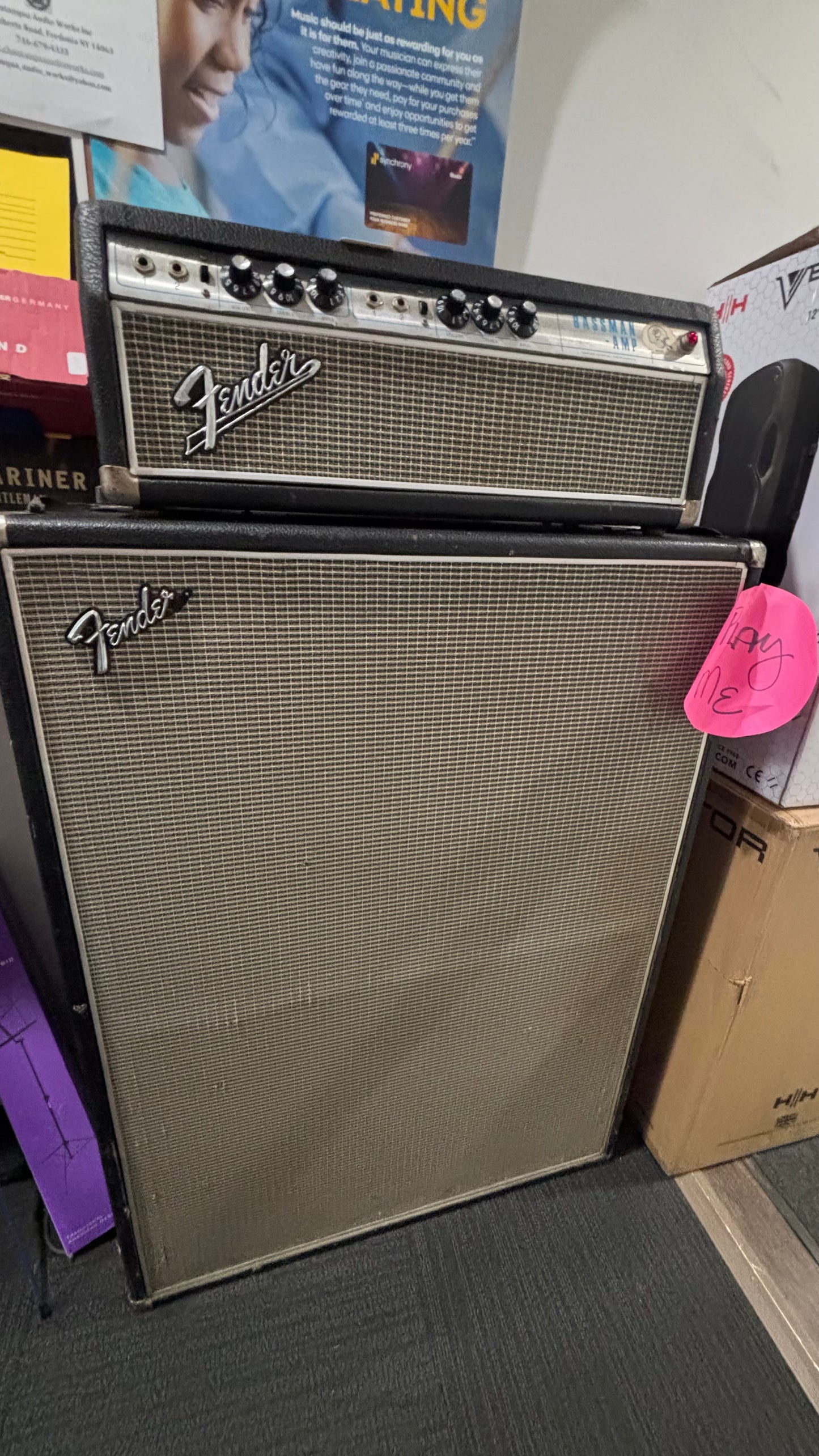 Fender Bassman Head & Cab 1970-1972 Used