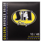 SIT Strings Golden Bronze Acoustic- Extra Light