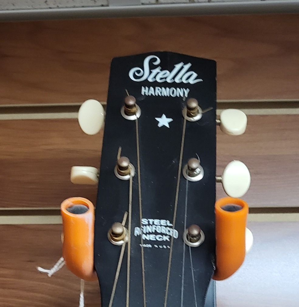 Stella Harmony 1971 Parlor Guitar with Steel Reinforced Neck