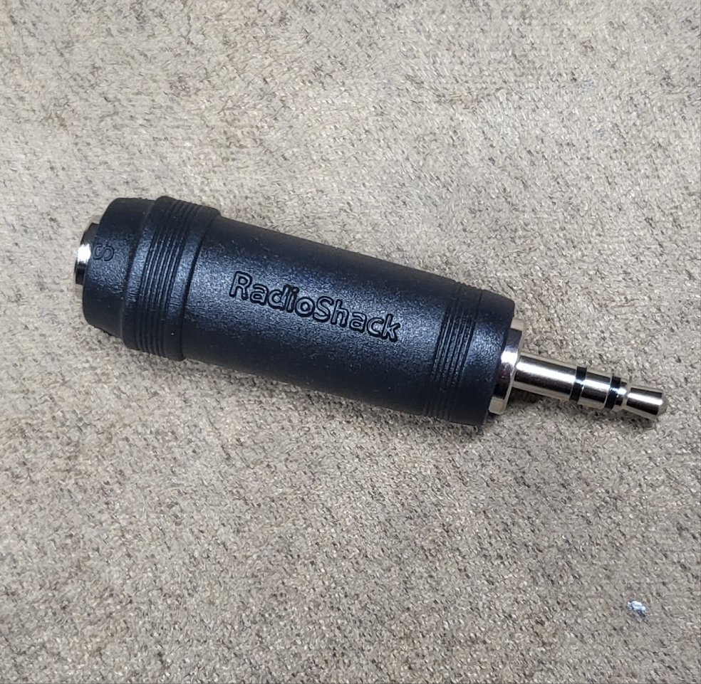 Radio Shack 1/4 Inch Stereo Jack