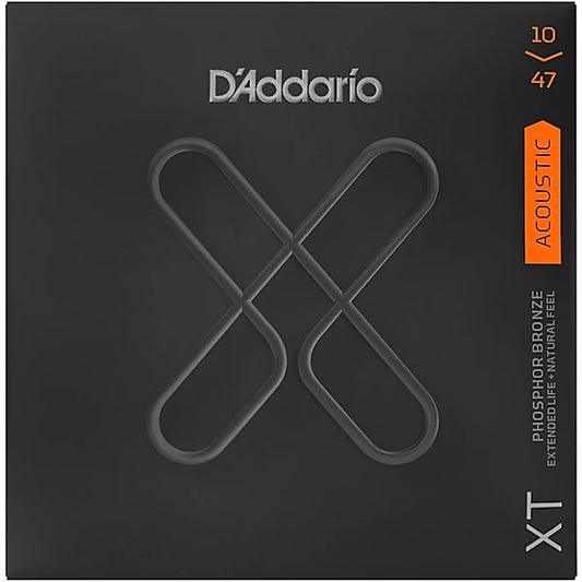 D'Addario XT Phosphor Bronze Acoustic Extra Light Strings 10|47